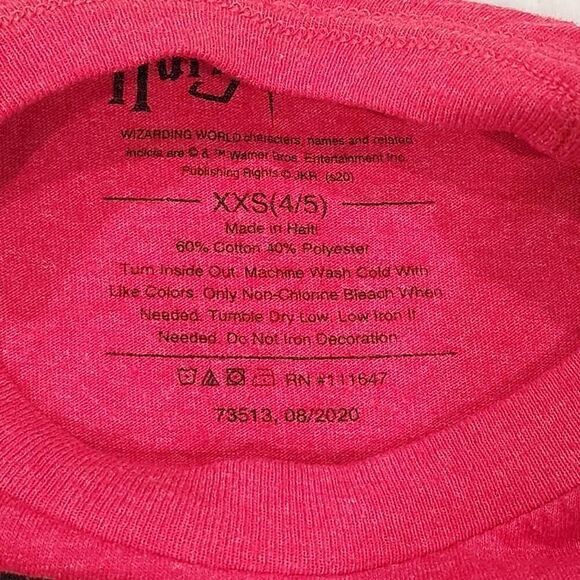 Harry Potter "I Solemnly Swear" Short Sleeve T-Shirt Size XXS (4/5) - Picture 10 of 10